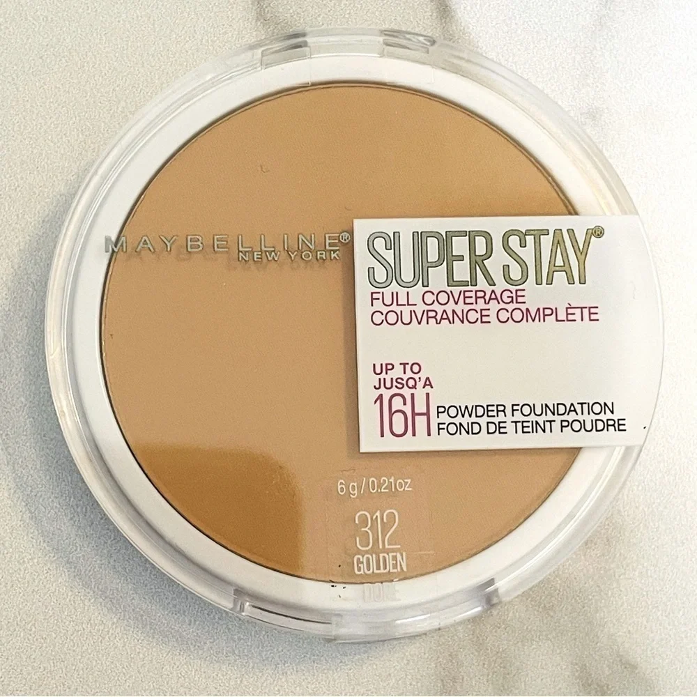 Maybelline 16H #312 Golden Doré Super Stay Full Coverage Powder Foundation